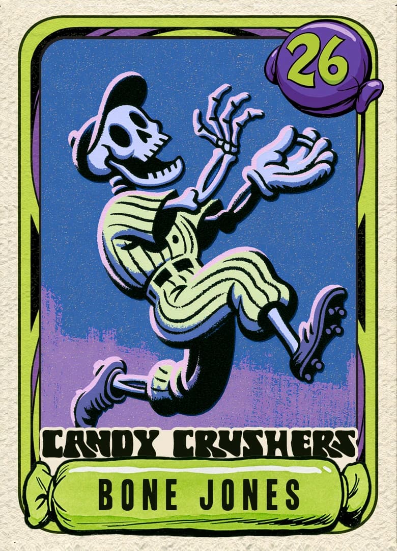 Bone Jones from The Candy Crushers