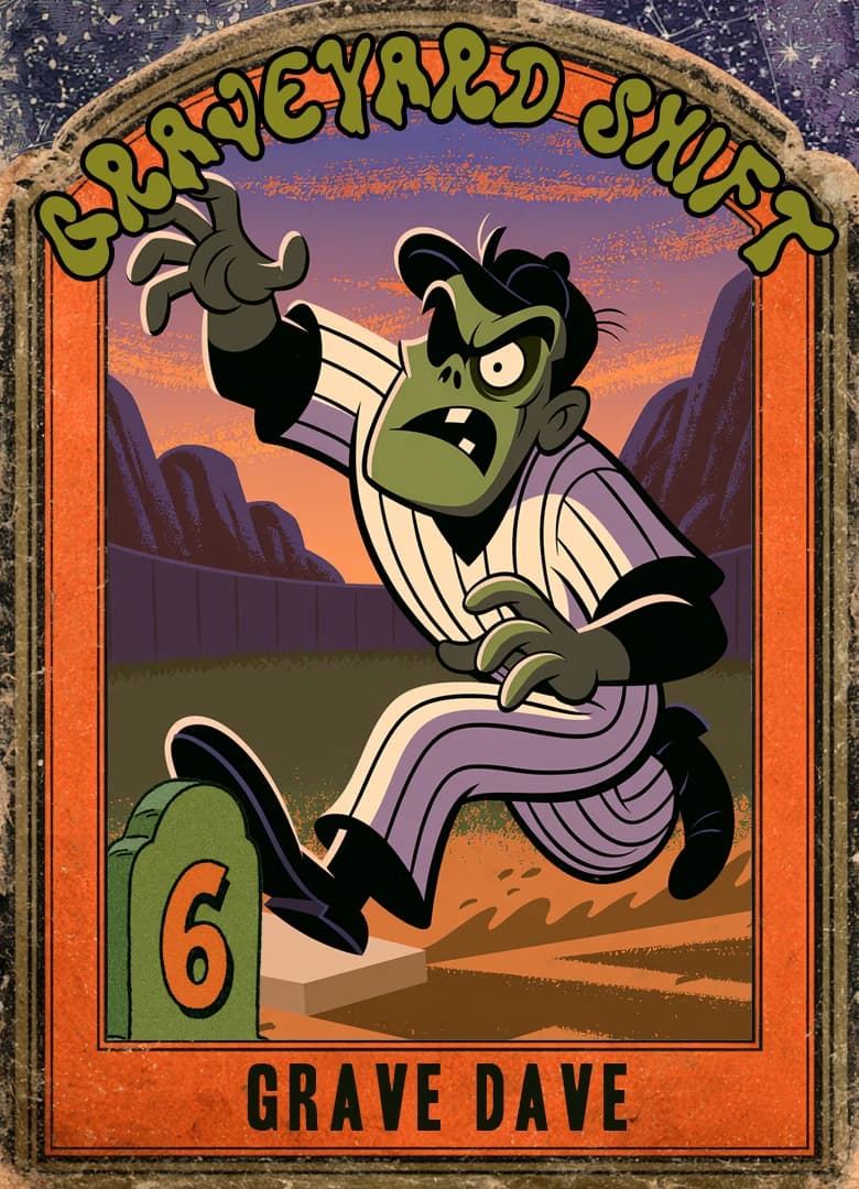 Grave Dave card front