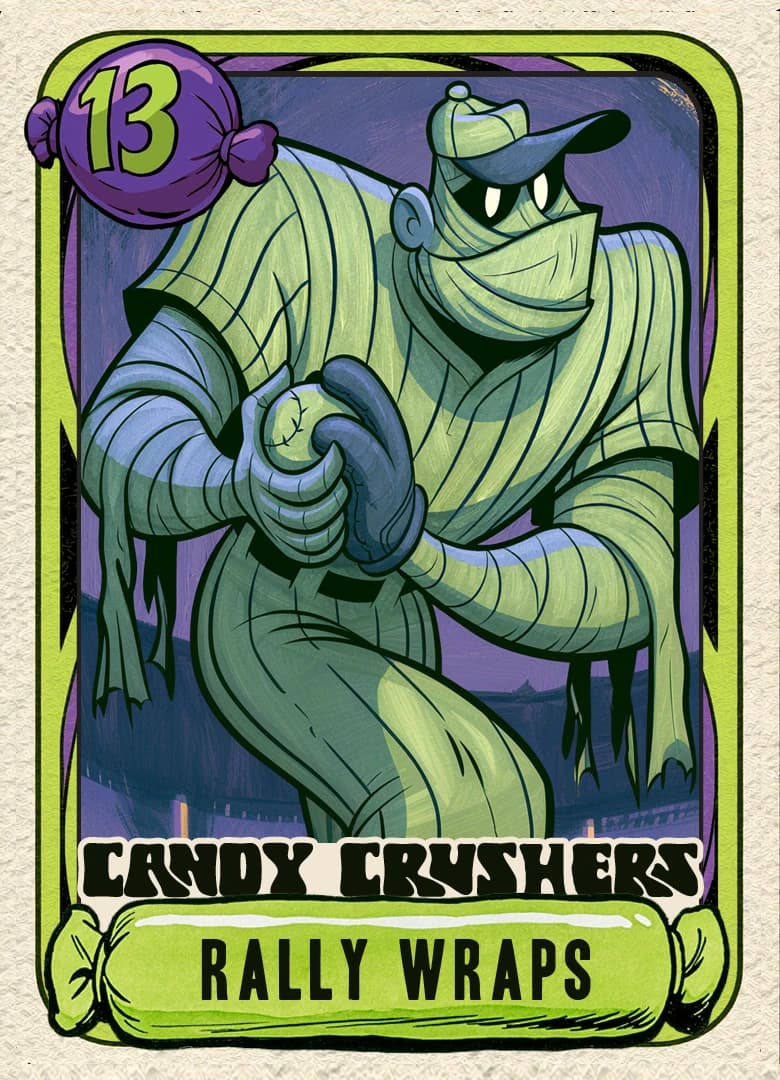 Rally Wraps card front