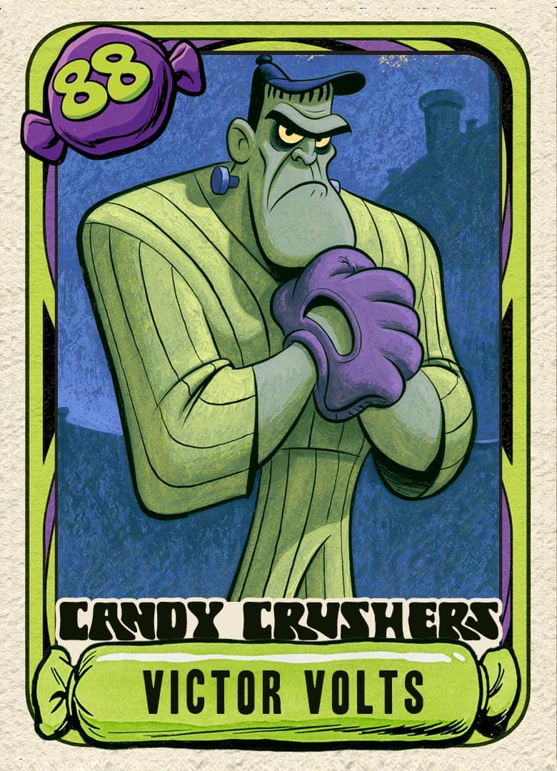 Victor Volts card